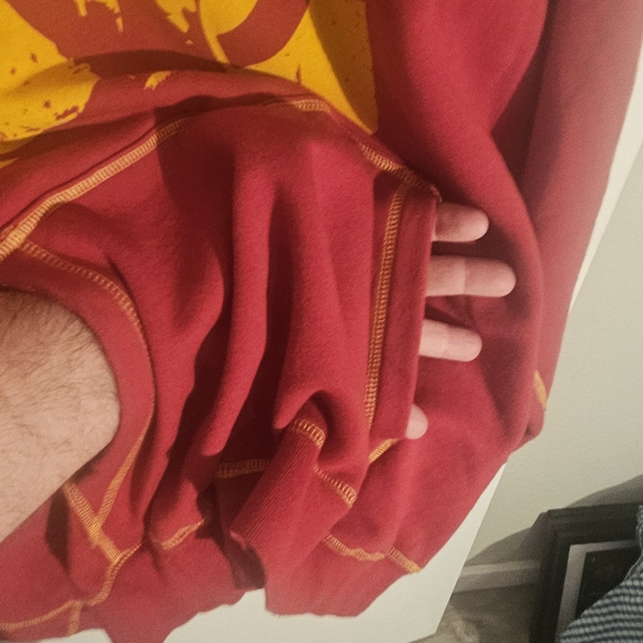 MEW (Mutant Enemy Wear) Biohazard Hoodie – 2XL 🔥Super sick red & yellow - Picture 3 of 7